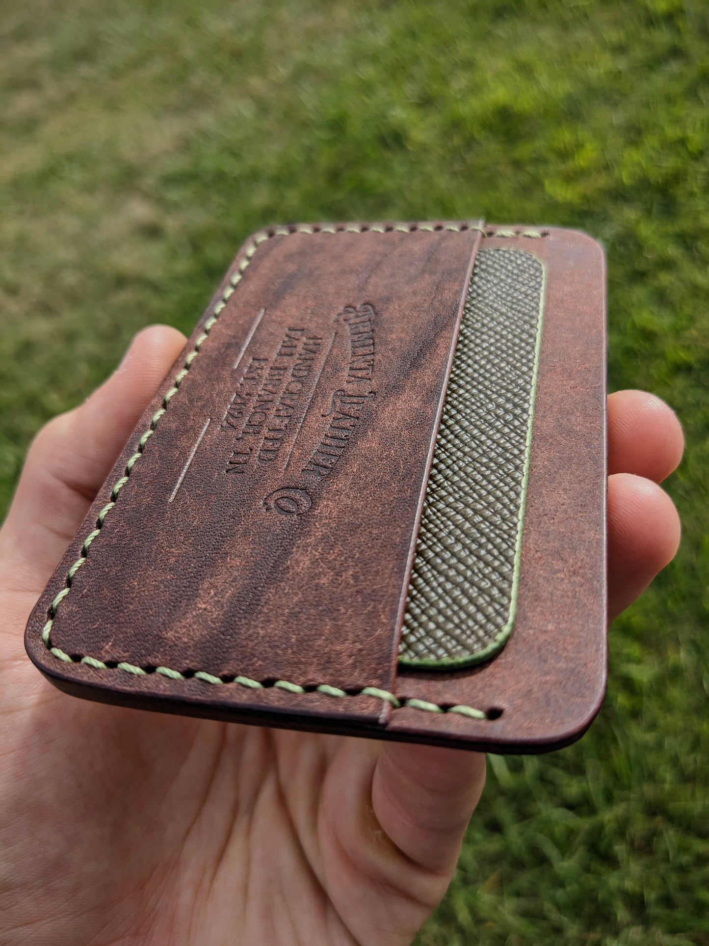 The Collins - Tobacco Pueblo & Hatched Olive w/ Olive