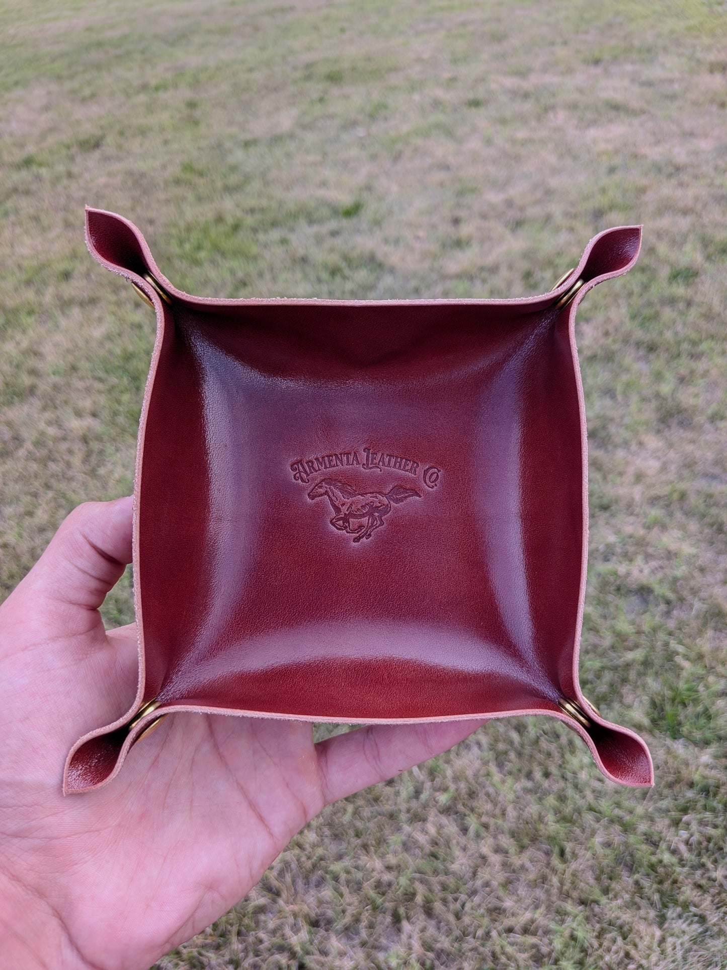 Small Valet Tray - Classic Brown