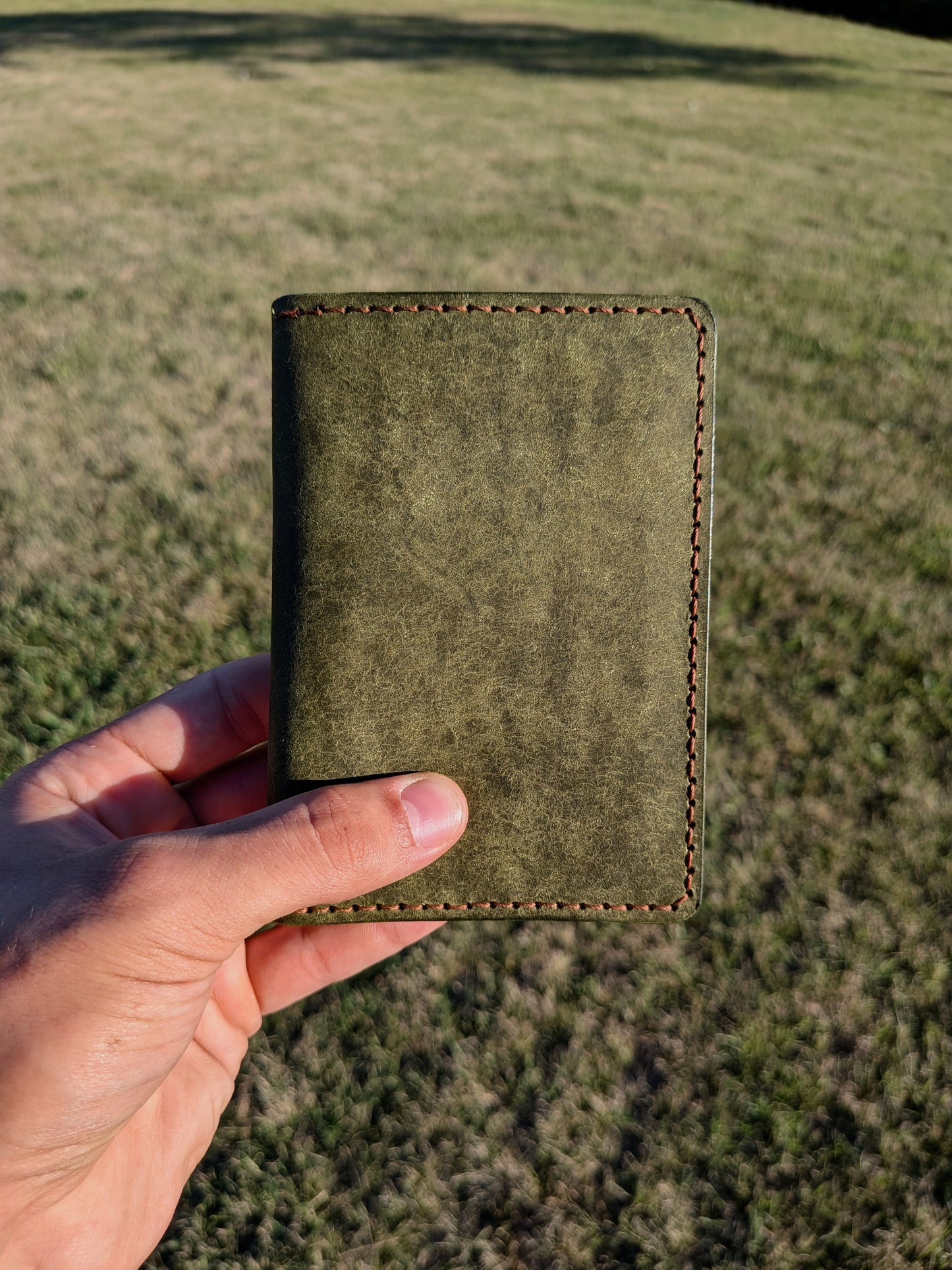 Small Journal Wallet - Dark Green
