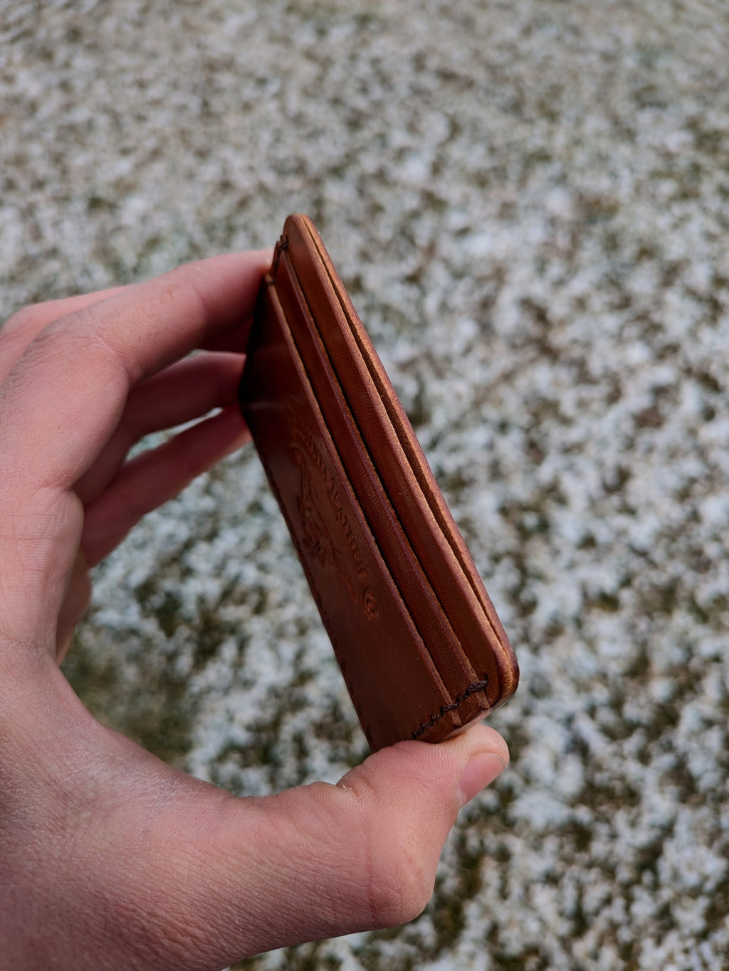 Erwin Card Wallet - Buck Brown w/ Pecan