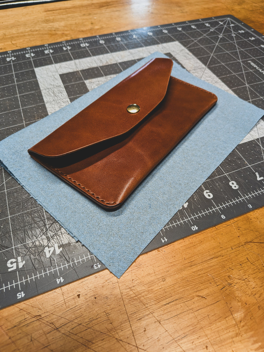 The Harbor Wallet ~ Buck Brown & Pueblo