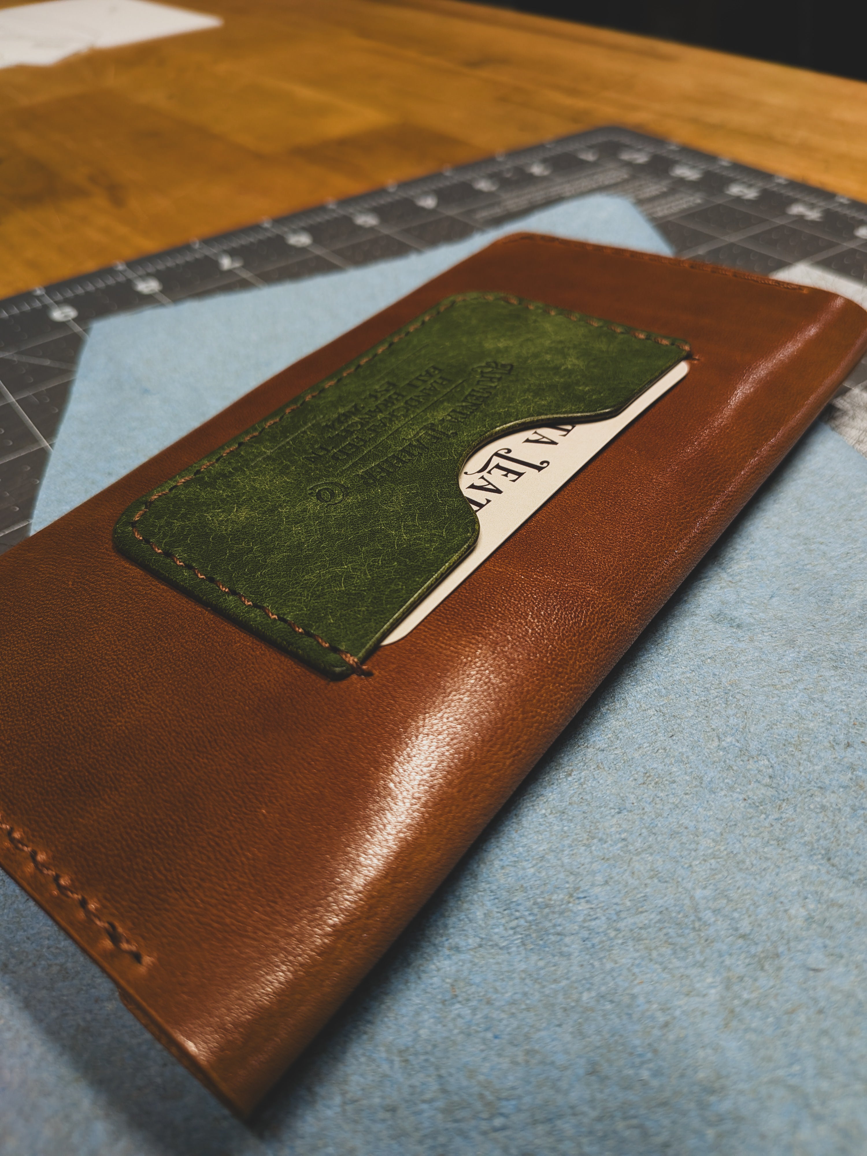 The Harbor Wallet ~ Buck Brown & Pueblo
