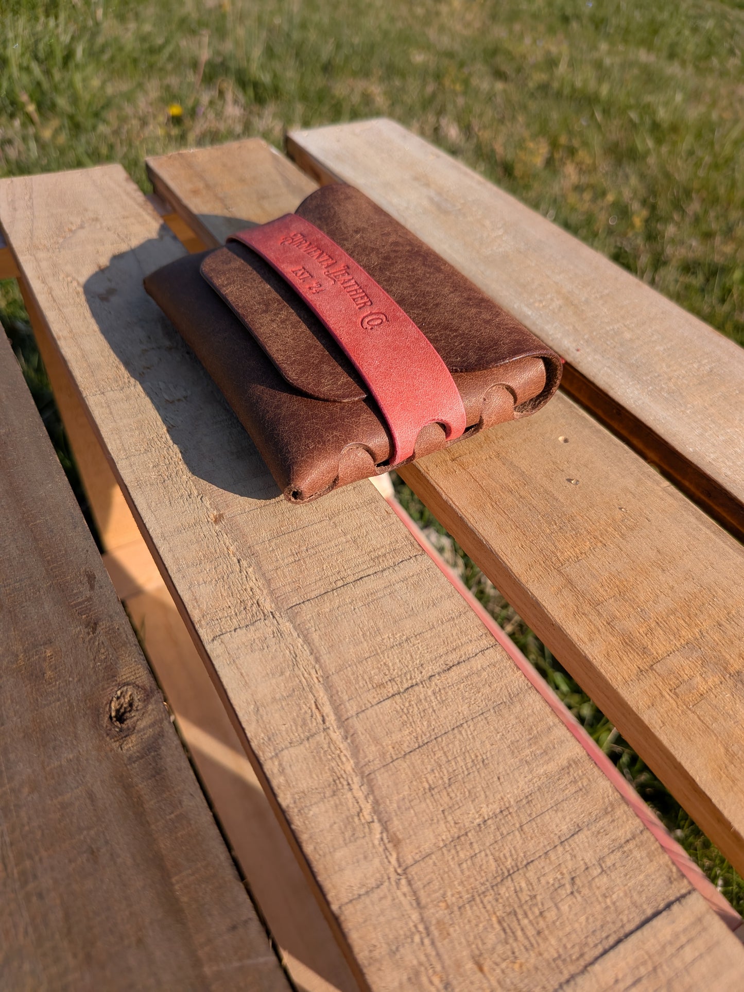 The Callaway - Walnut & Pink