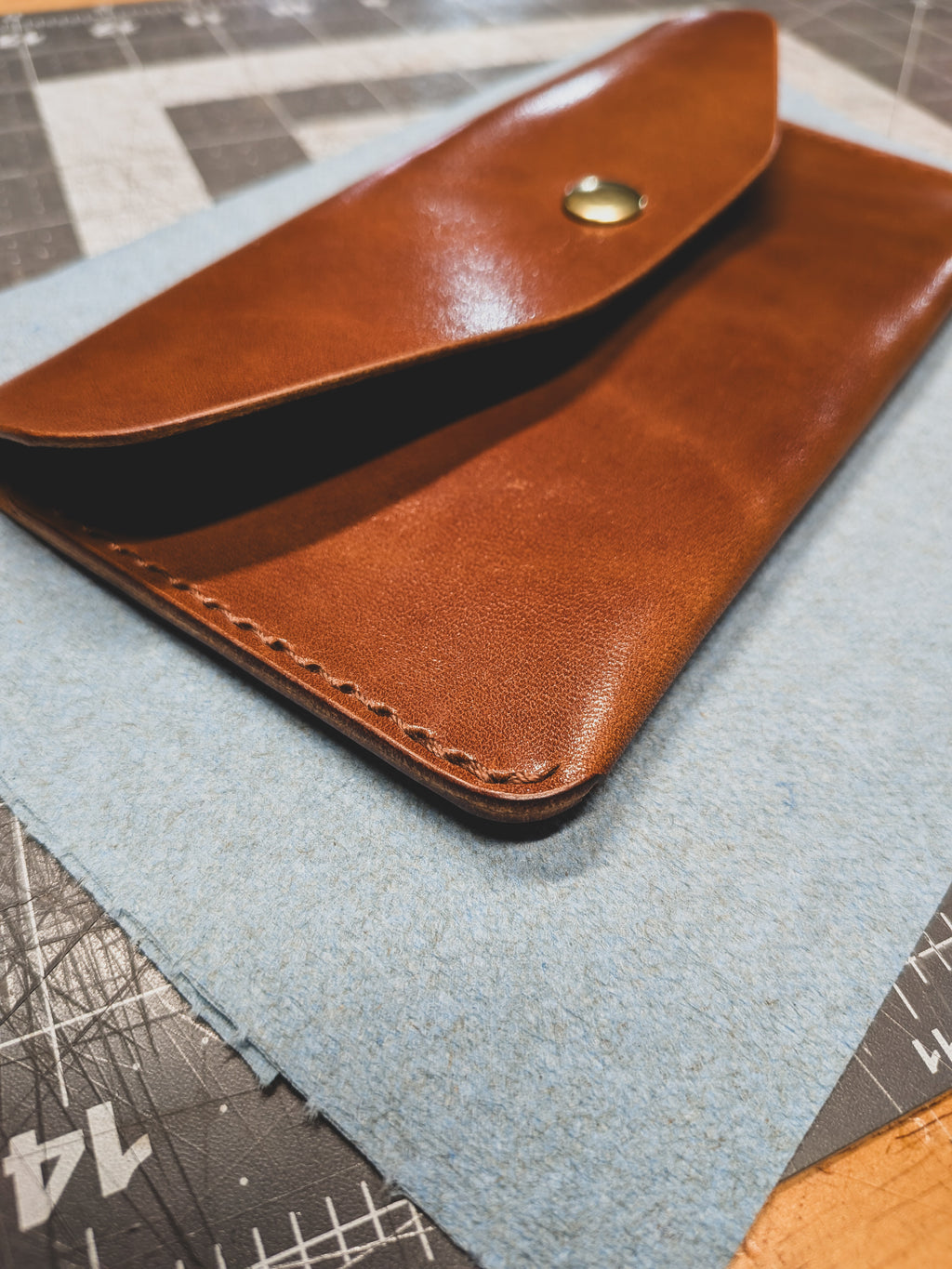 The Harbor Wallet ~ Buck Brown & Pueblo