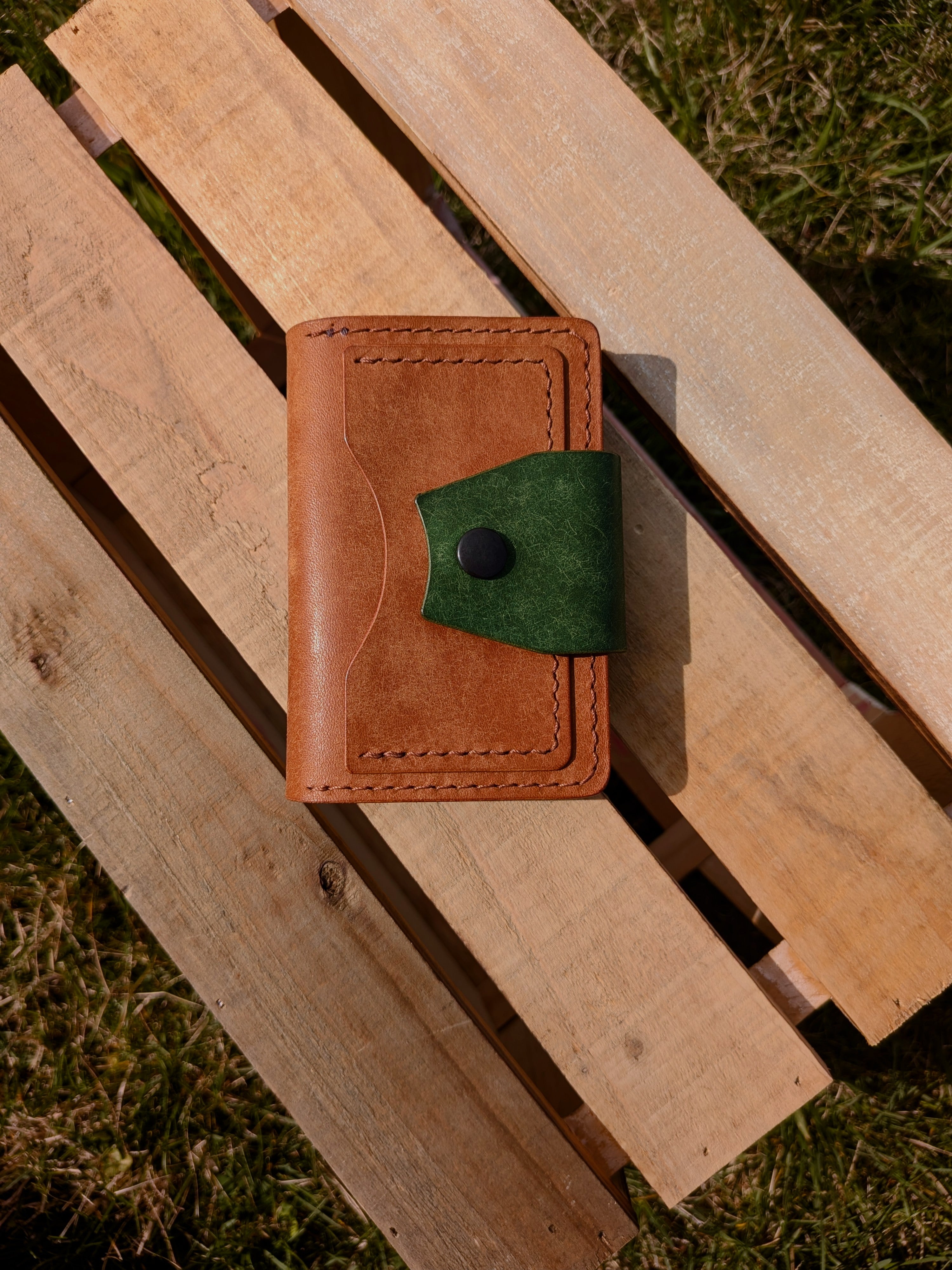 Porter Snap Wallet - Deep Forest