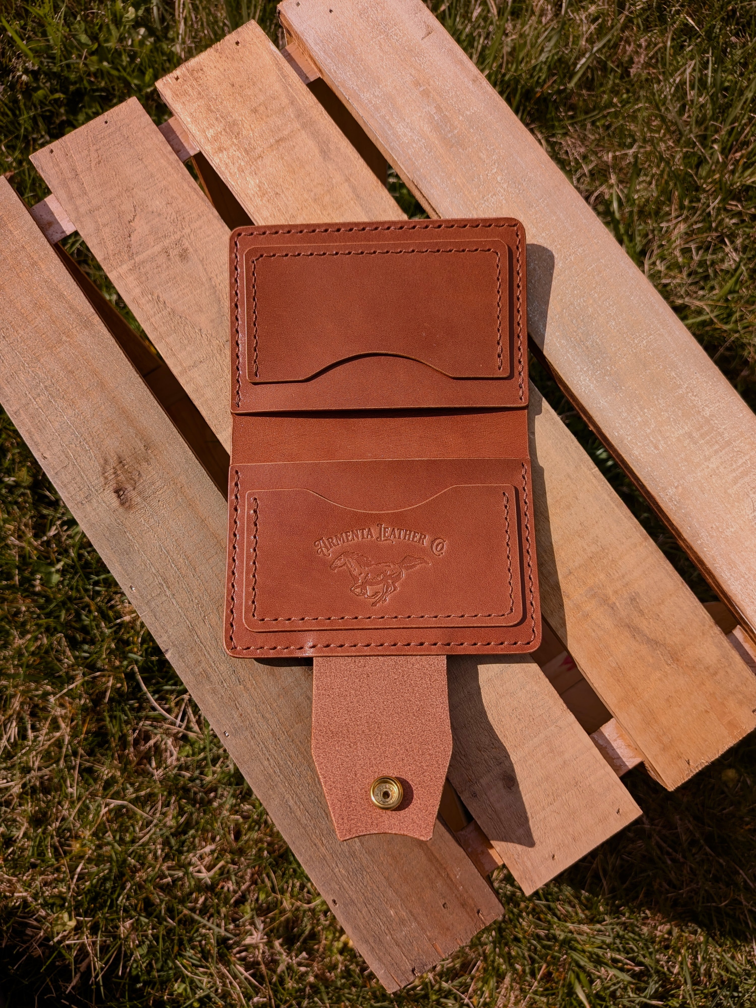 Porter Snap Wallet - Buck Brown