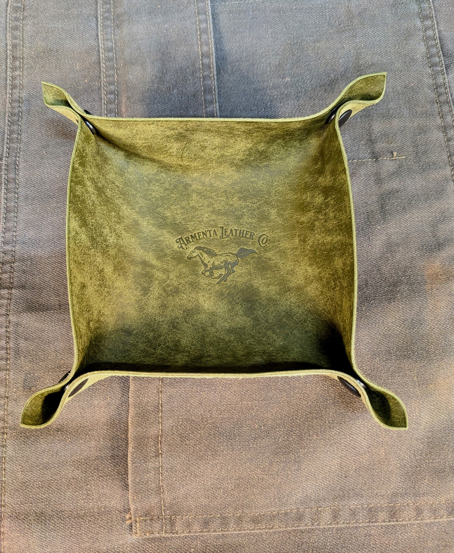 Valet Tray - Moss Green