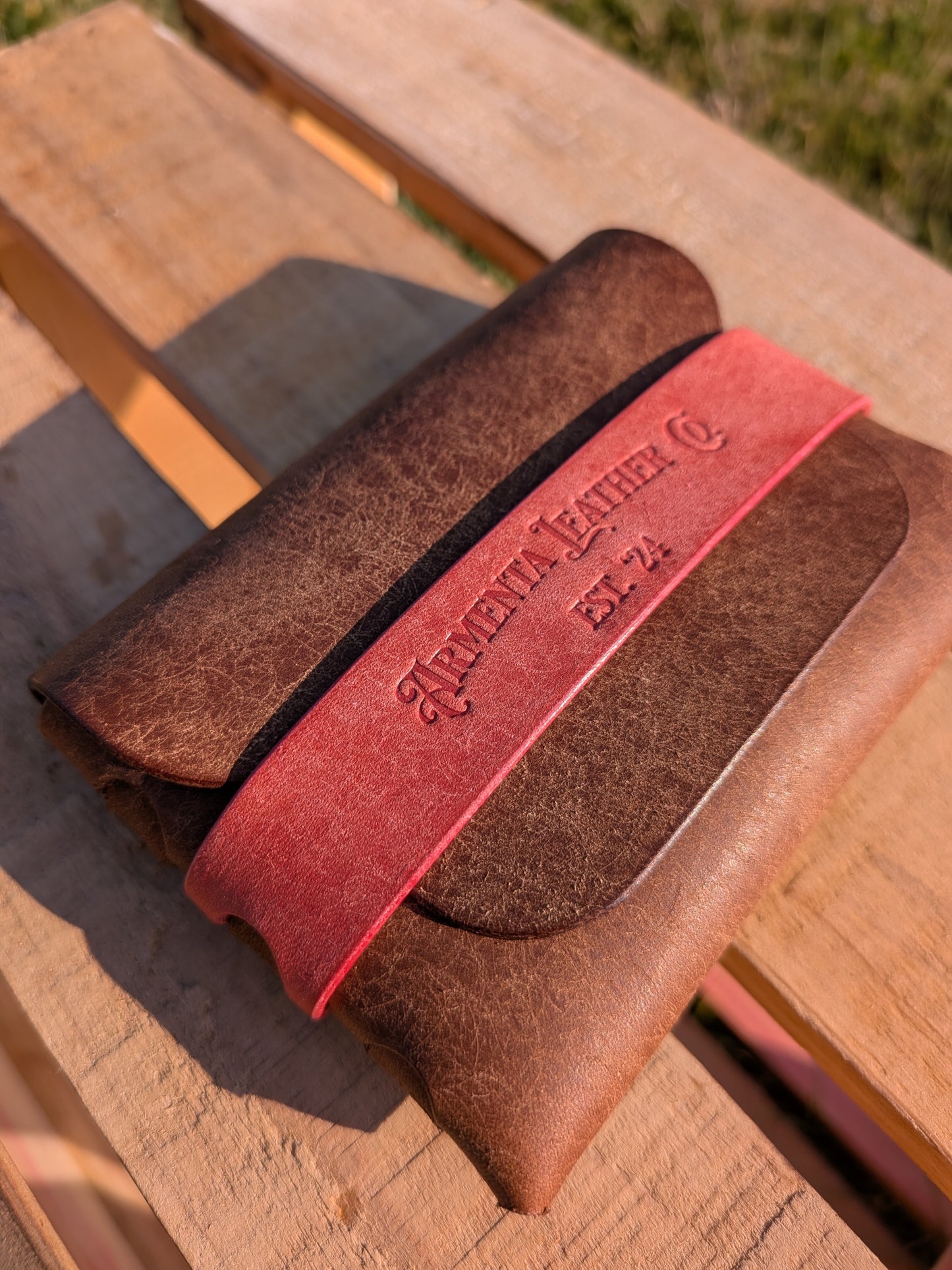 The Callaway - Walnut & Pink