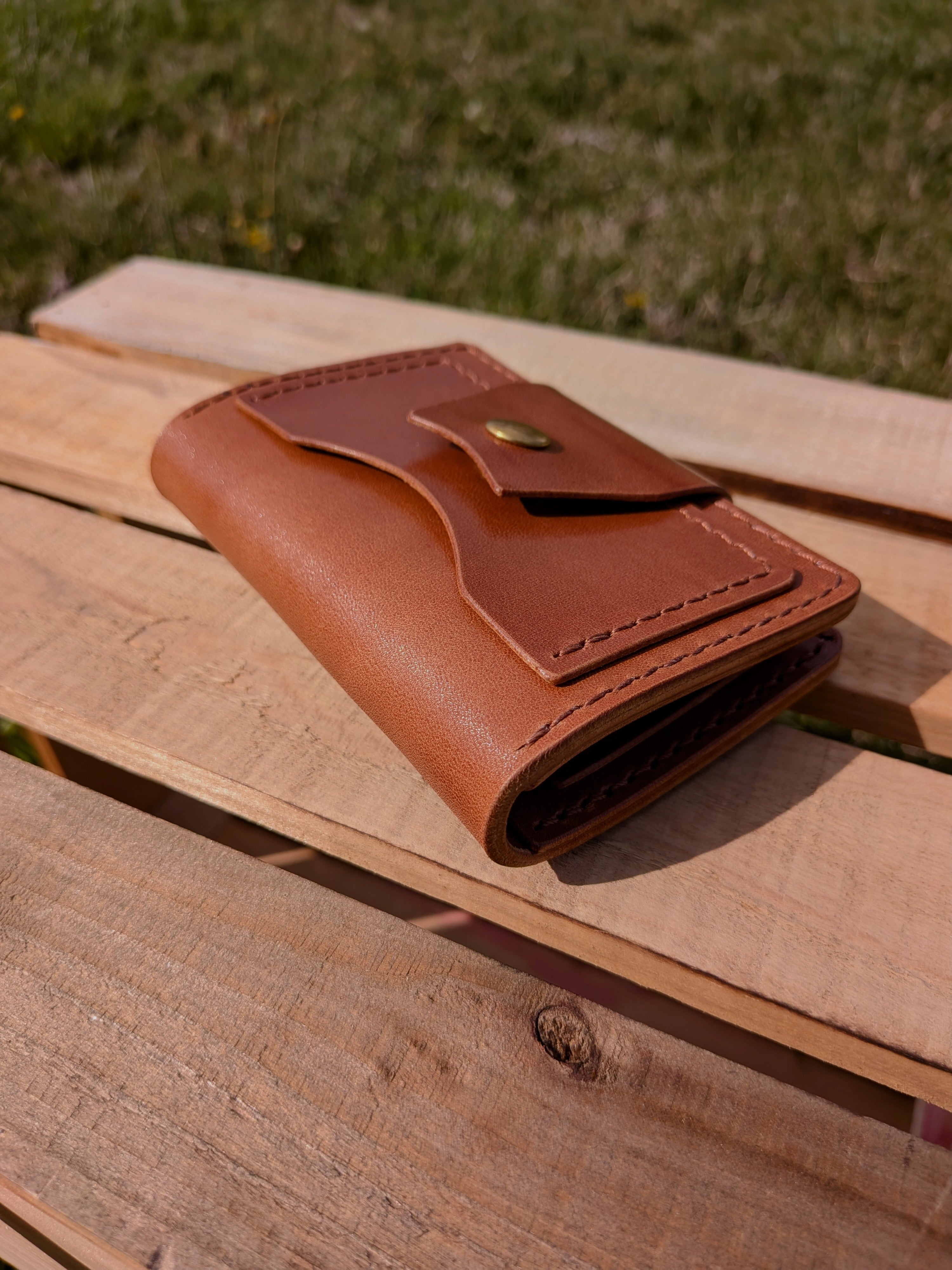 Porter Snap Wallet - Buck Brown