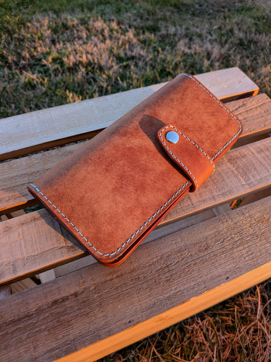 The Barkley - Cognac & Turquoise