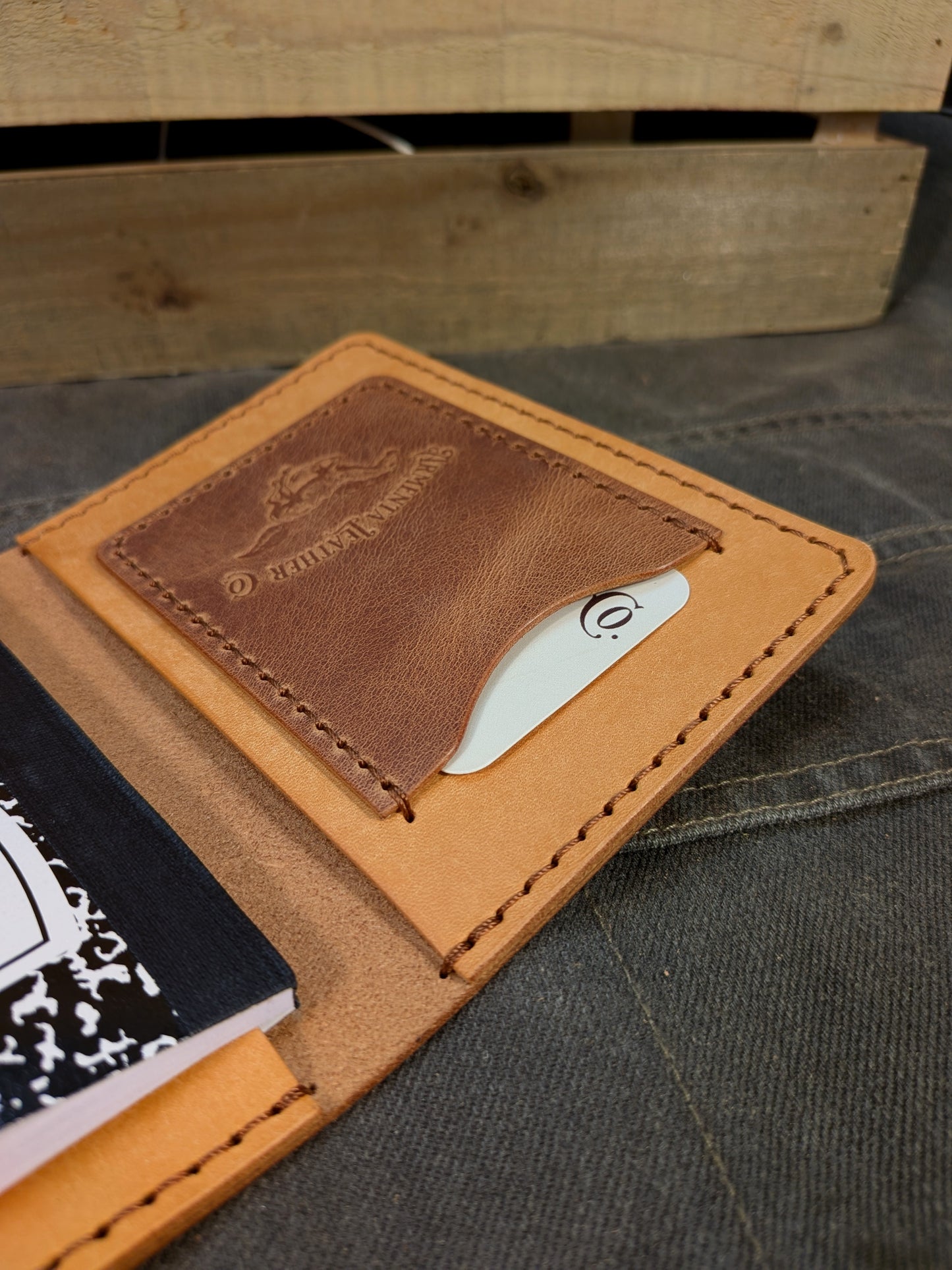 Small Journal Wallet - Sedona & Natural