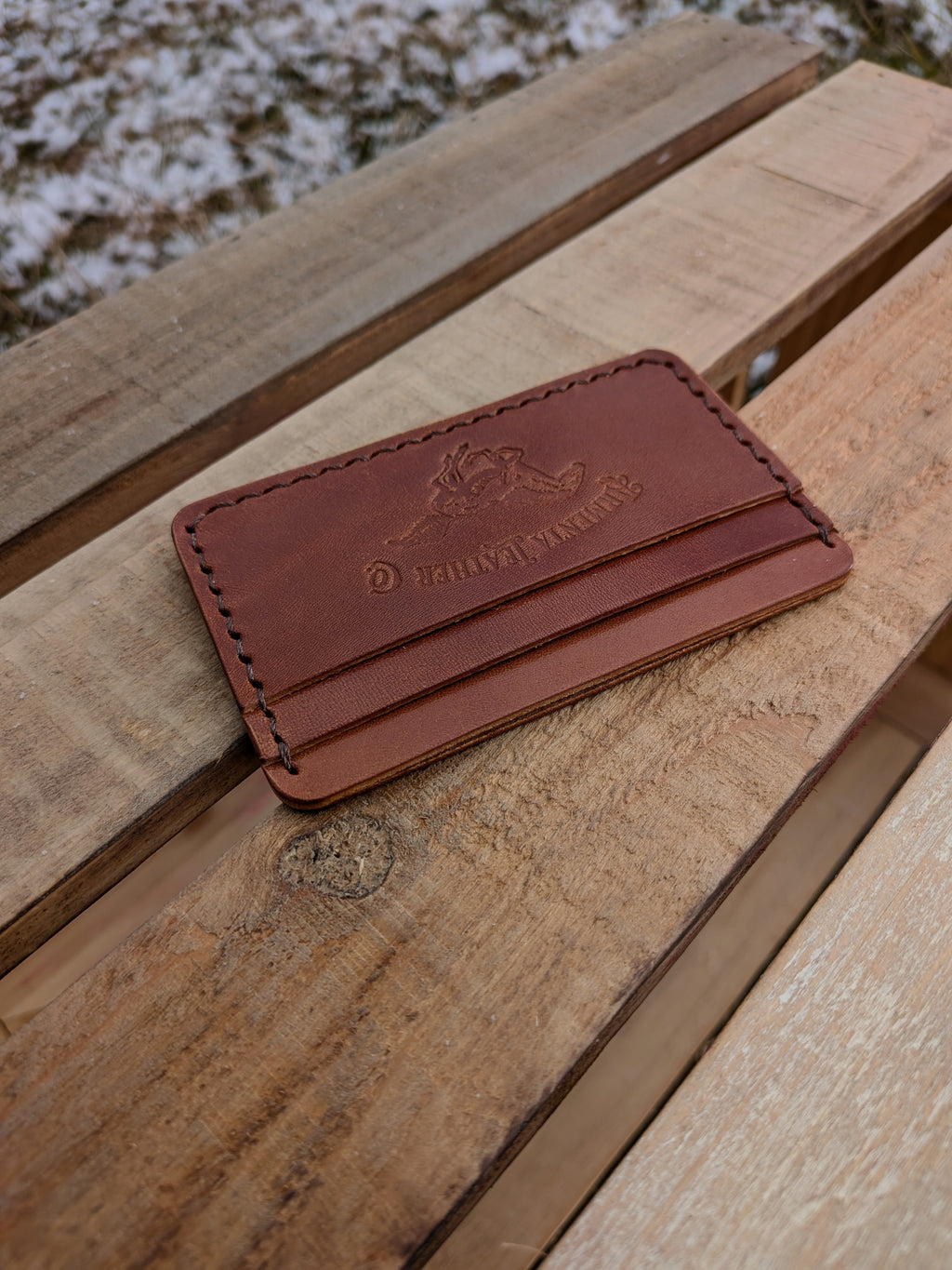 Erwin Card Wallet - Buck Brown w/ Pecan