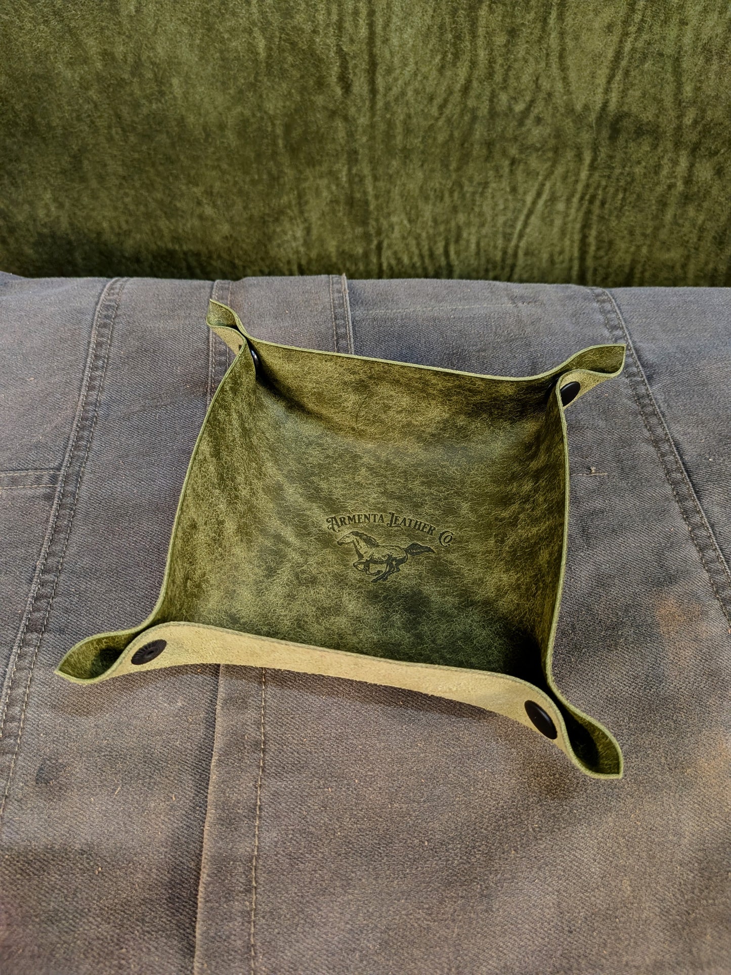Valet Tray - Moss Green