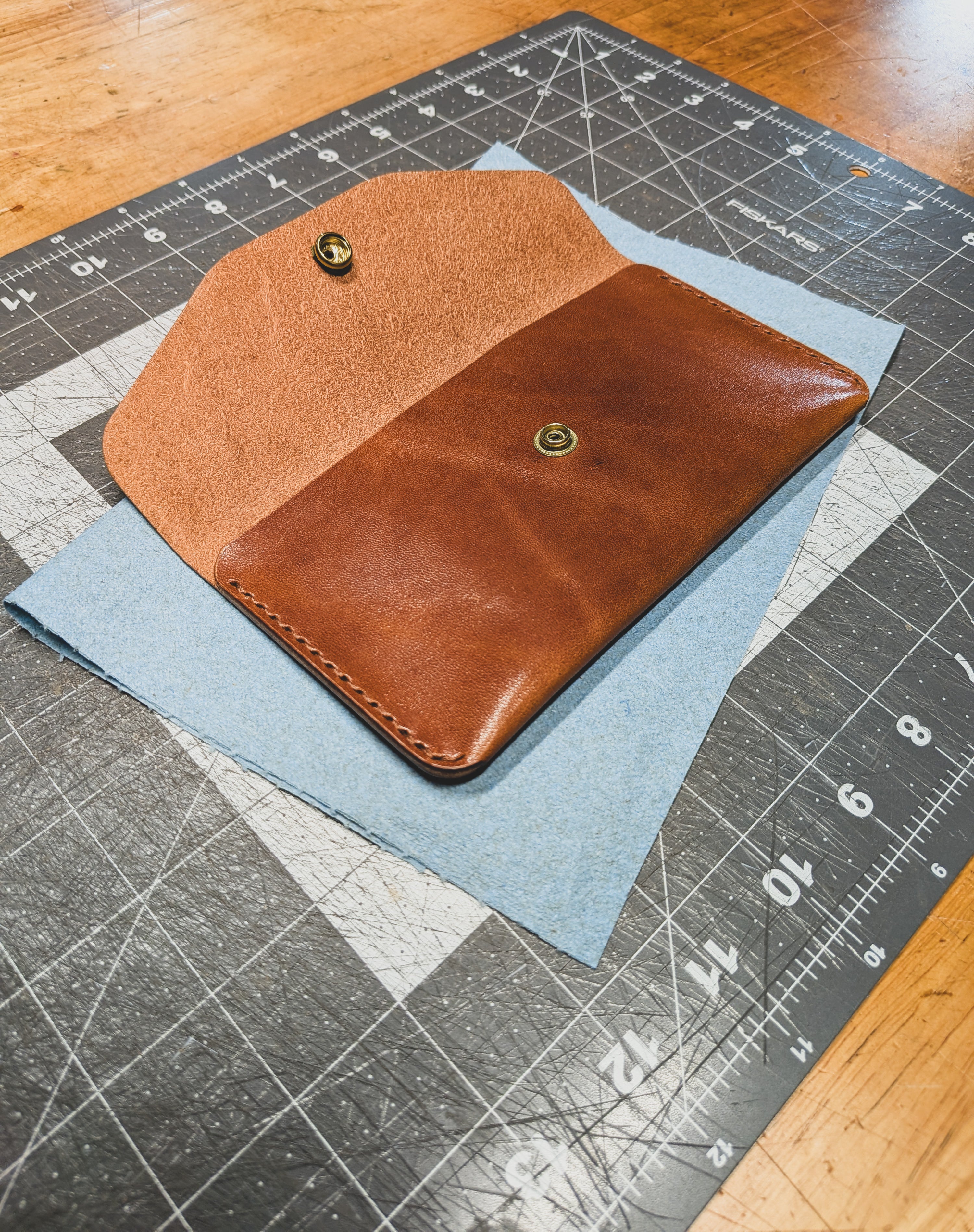 The Harbor Wallet ~ Buck Brown & Pueblo