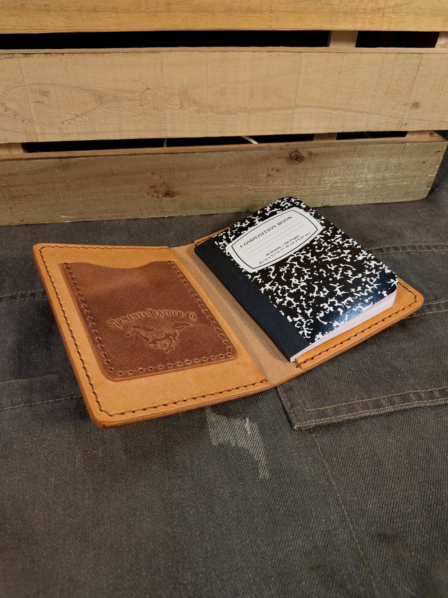 Small Journal Wallet - Sedona & Natural
