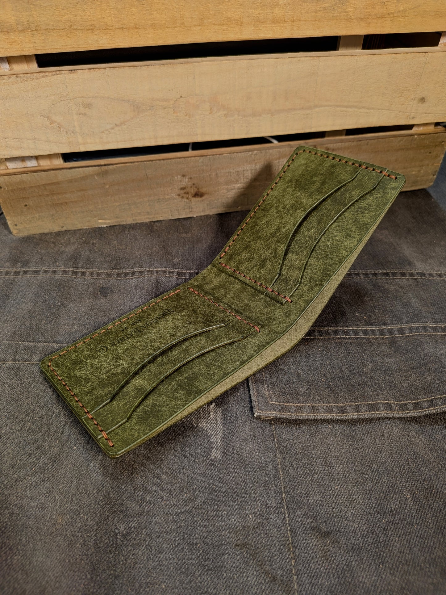 Traditional Bifold - Moss Green