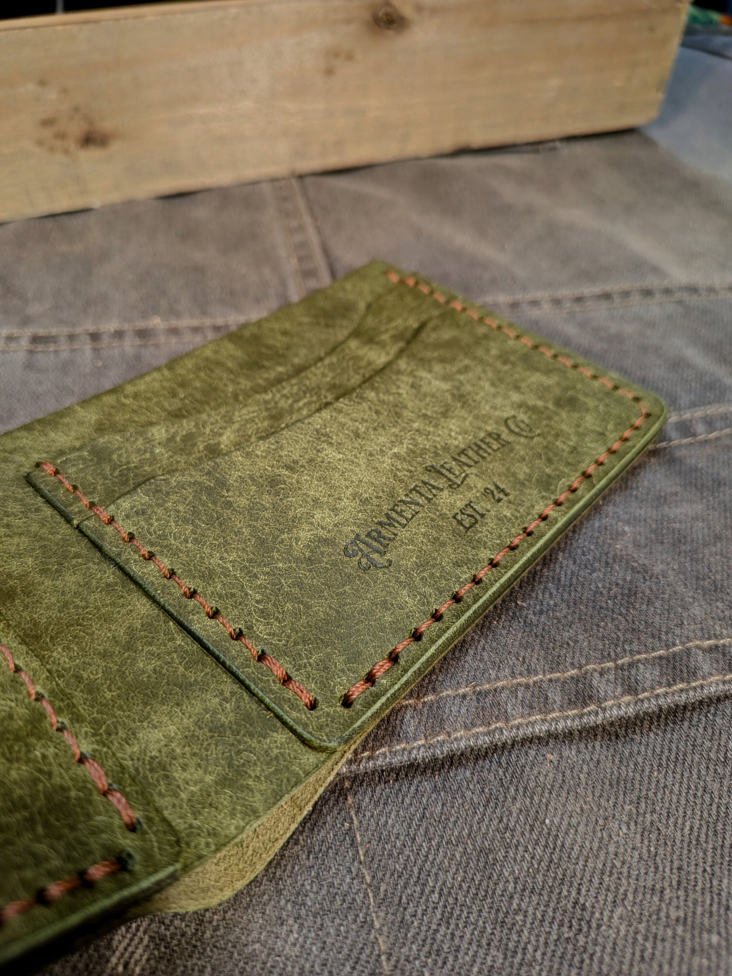 Traditional Bifold - Moss Green