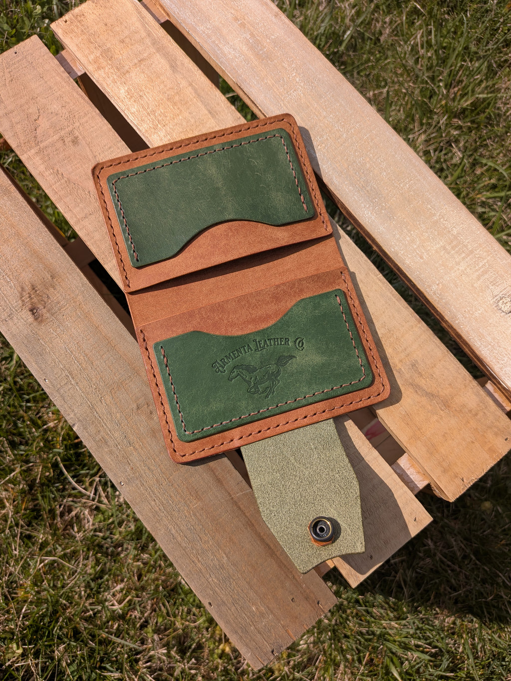 Porter Snap Wallet - Deep Forest