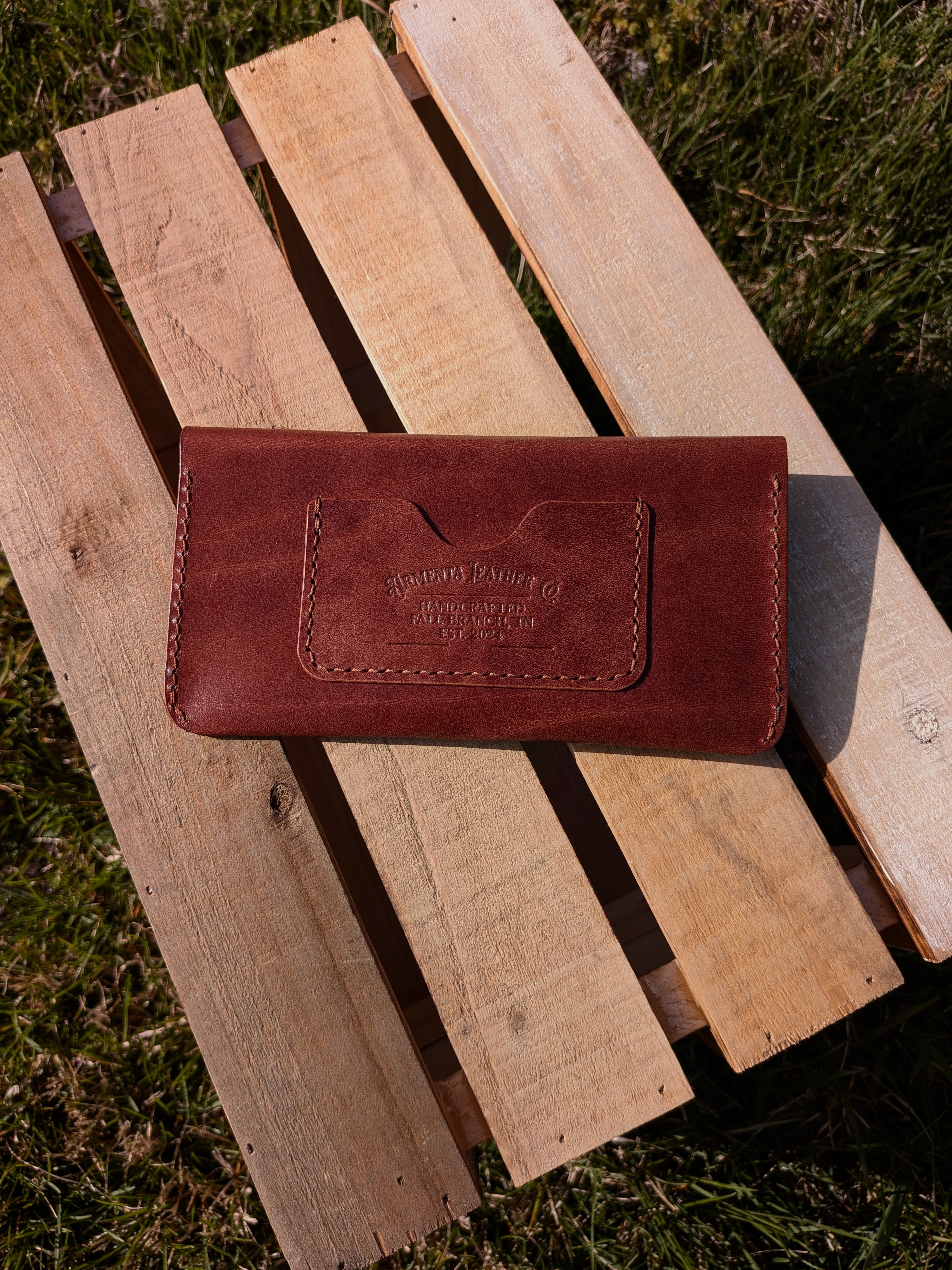 The Market Wallet - Medium Brown
