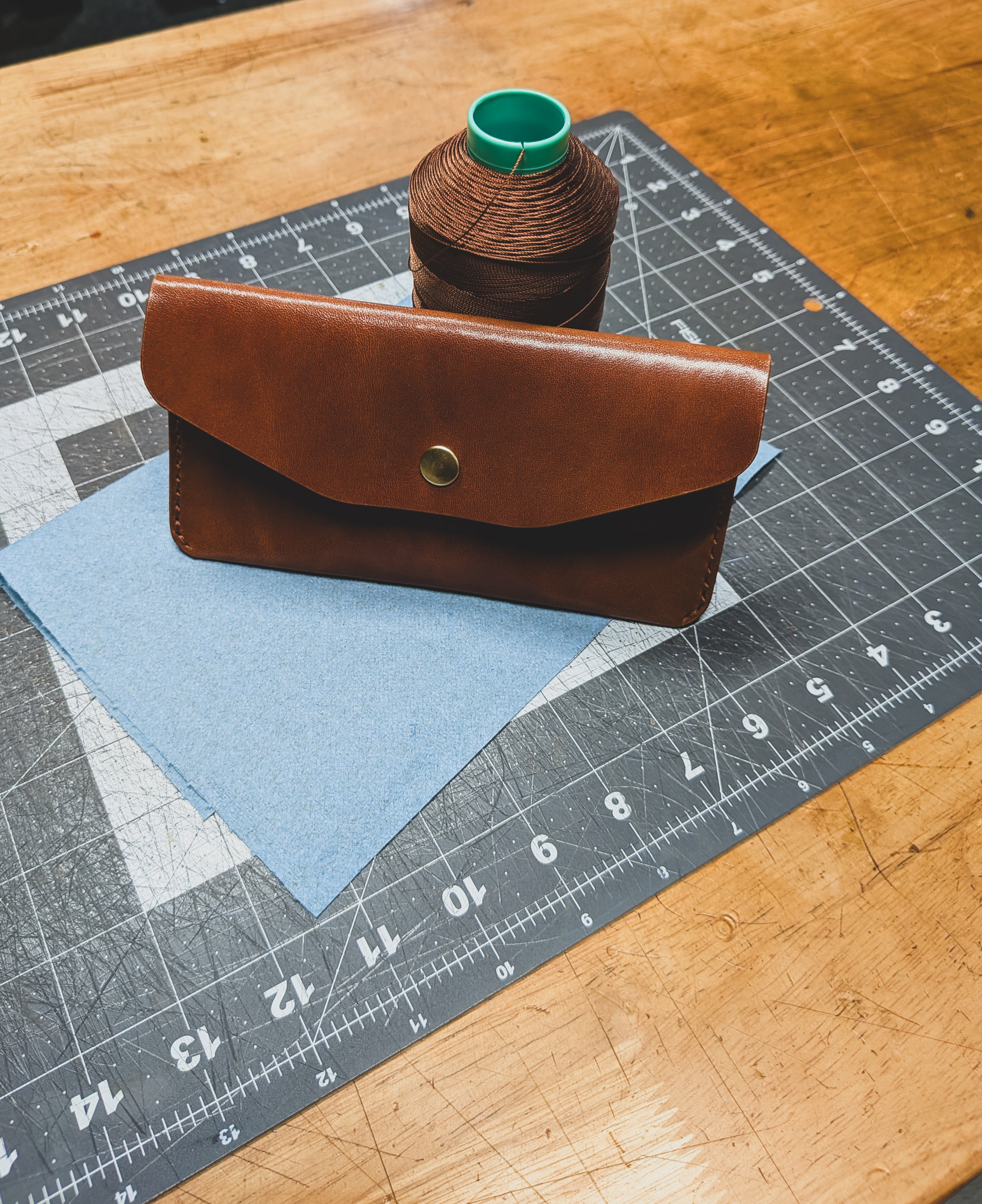 The Harbor Wallet ~ Buck Brown & Pueblo