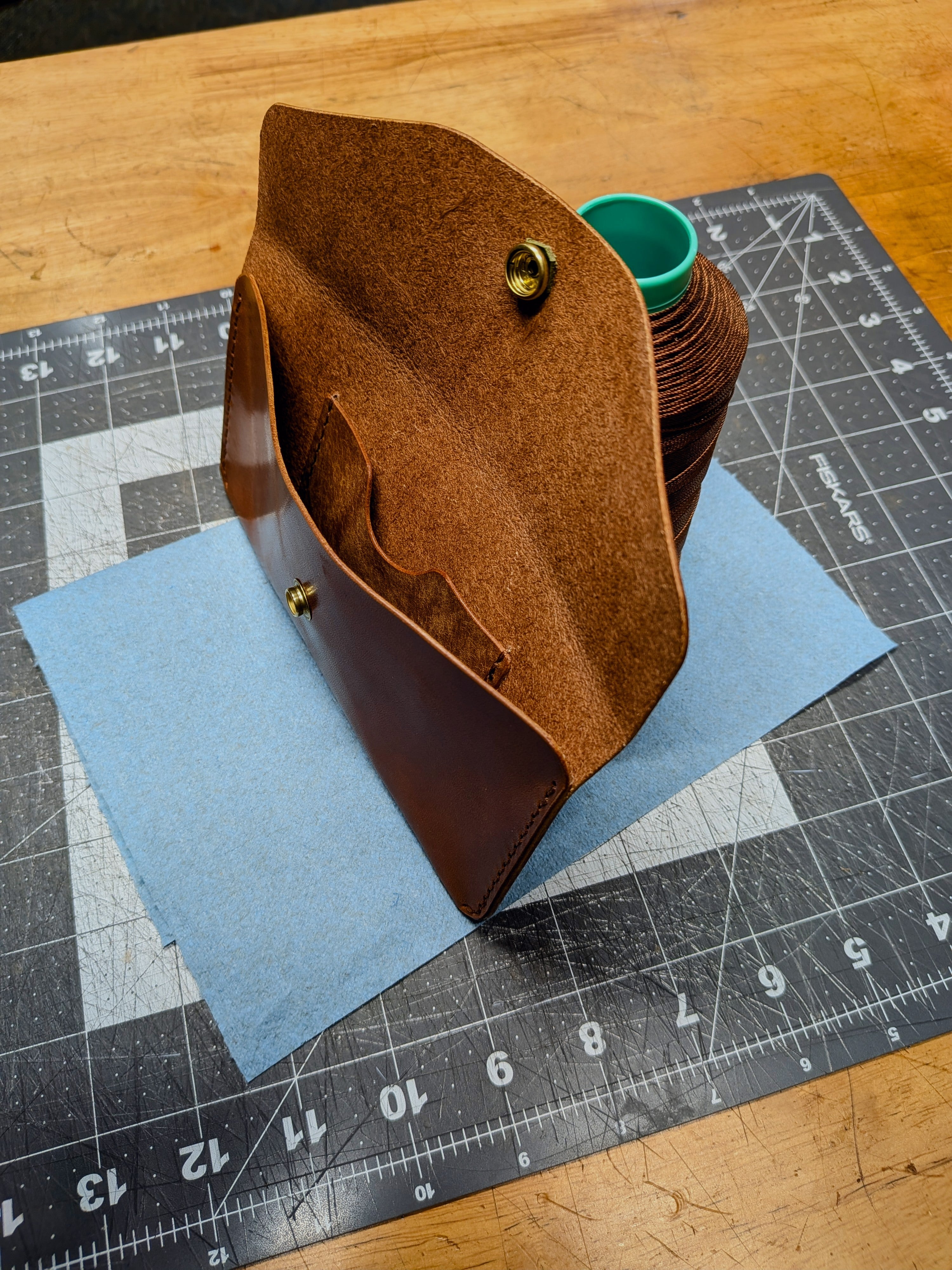 The Harbor Wallet ~ Buck Brown & Pueblo