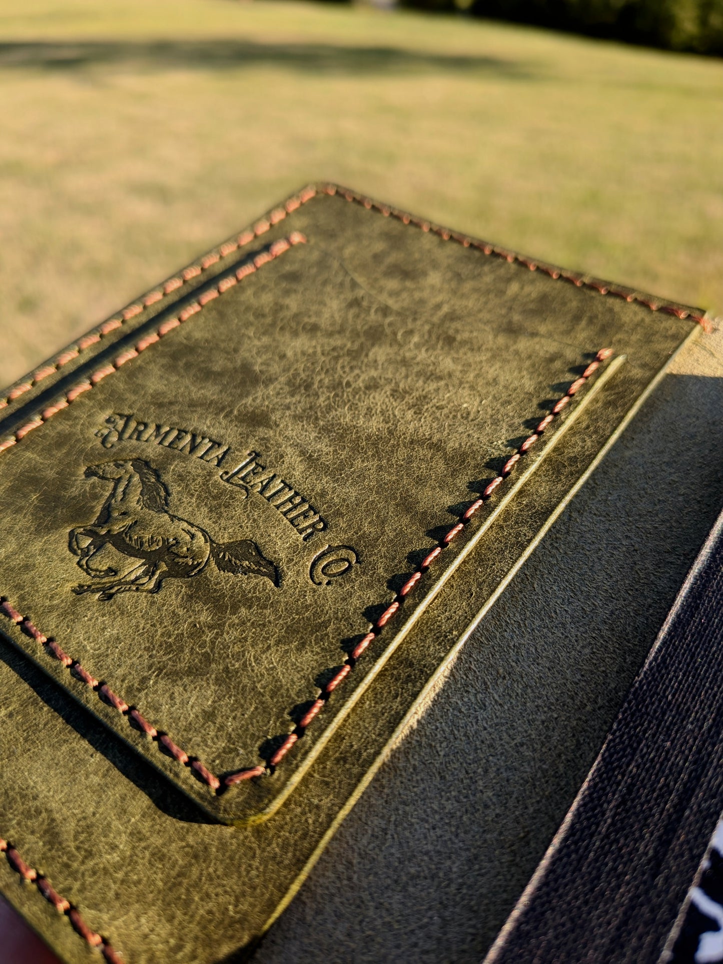 Small Journal Wallet - Dark Green