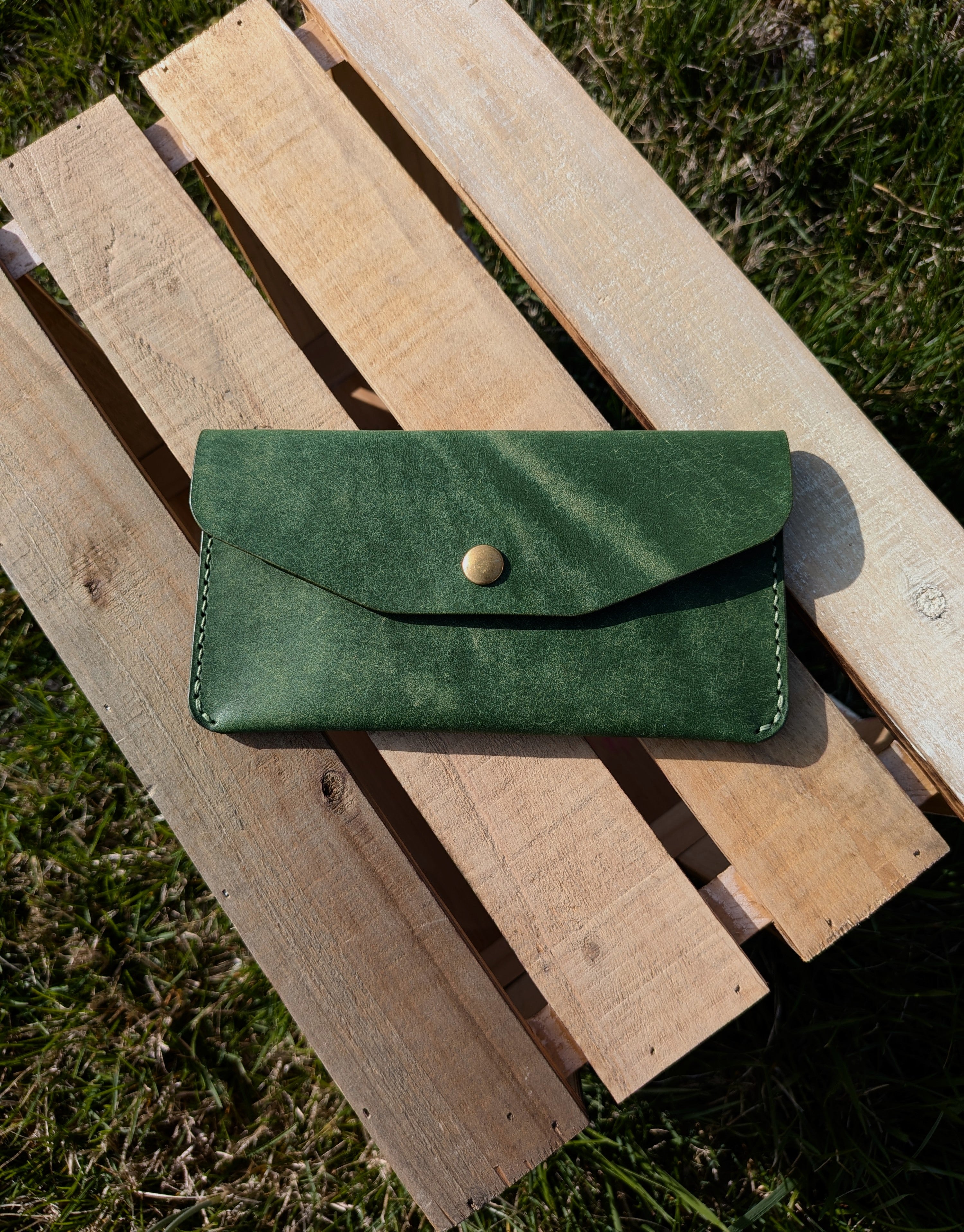 The Market Wallet - Green w/ Pistachio
