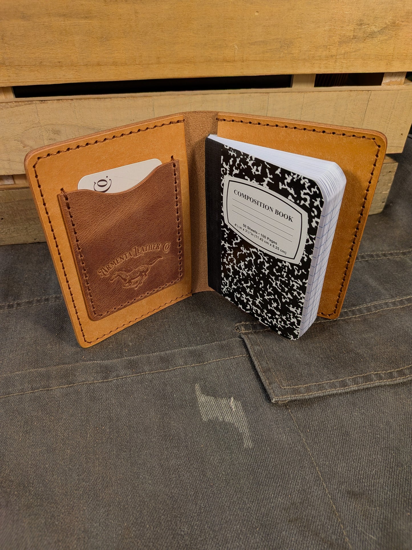 Small Journal Wallet - Sedona & Natural