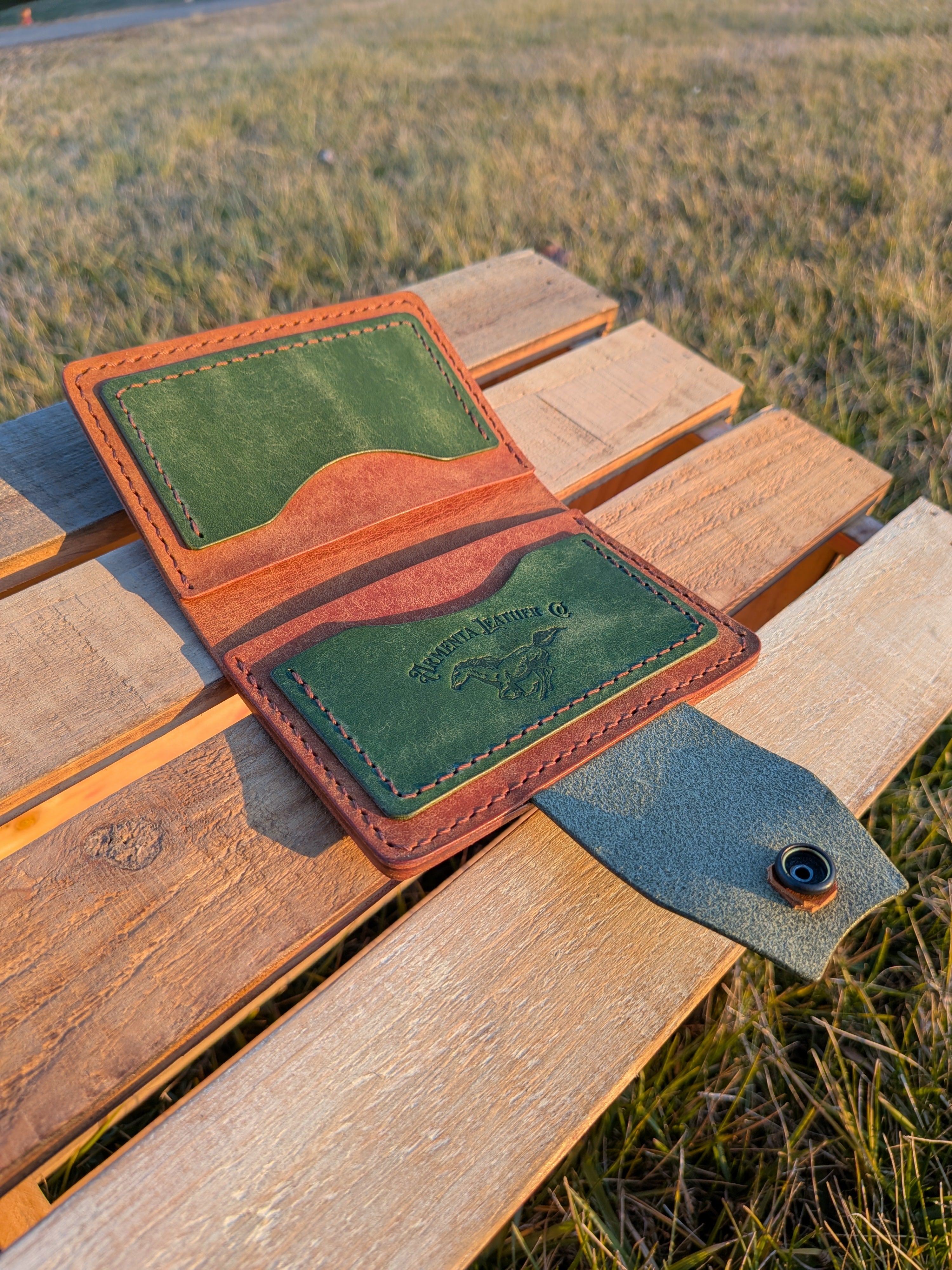 Porter Snap Wallet - Deep Forest